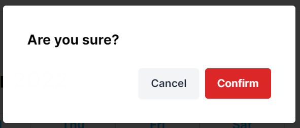 Confirm Button